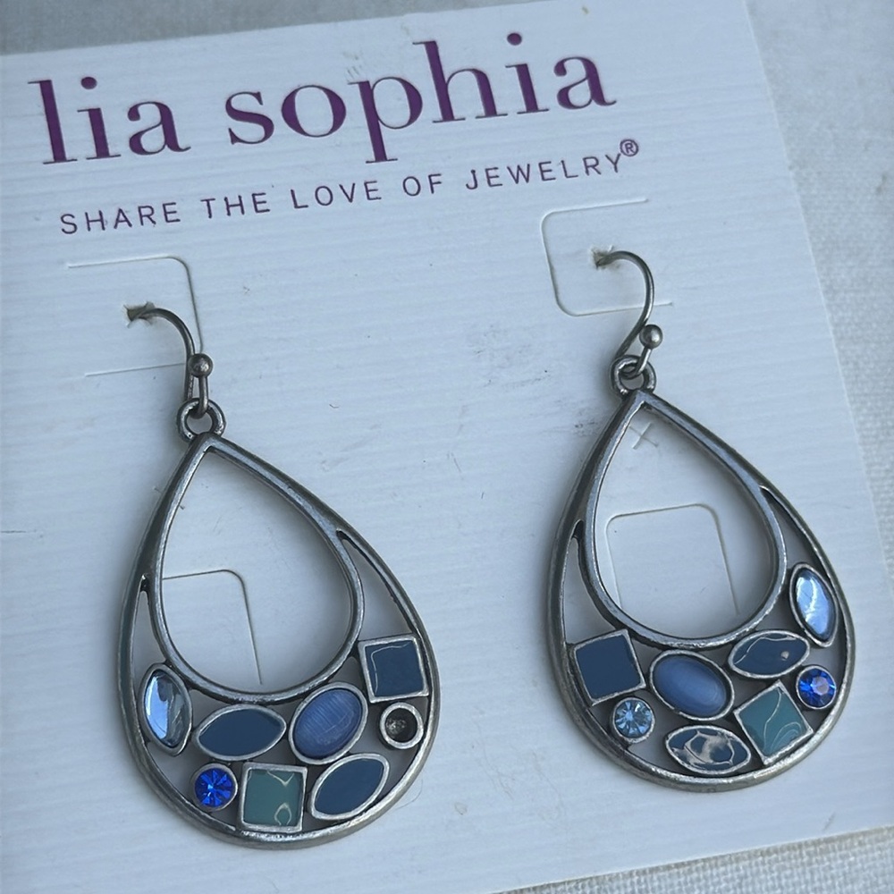 Lia Sophia pierced earrings - NWT - Picture 3 of 4